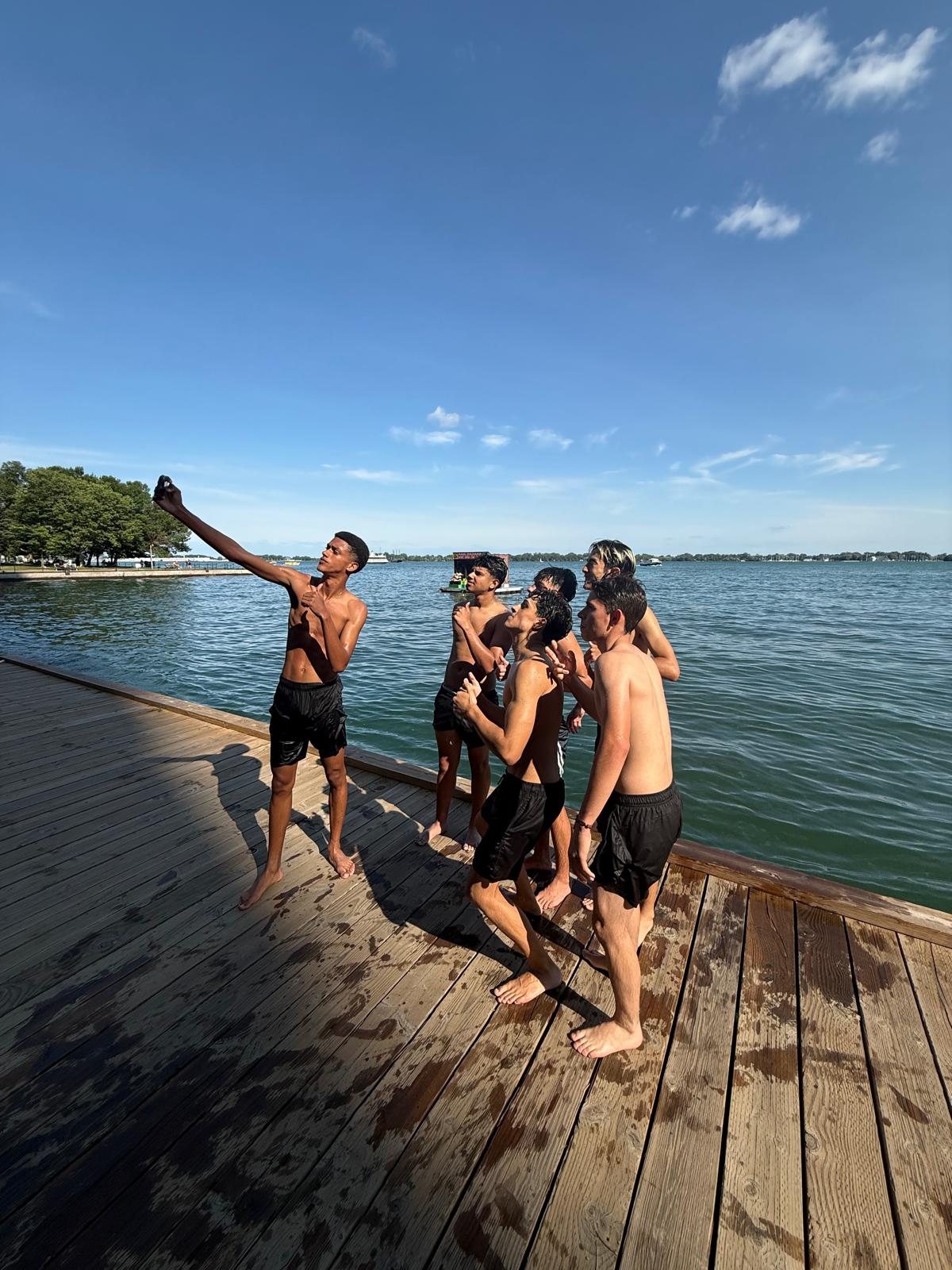Grupo da NEW Intercambio em viagem