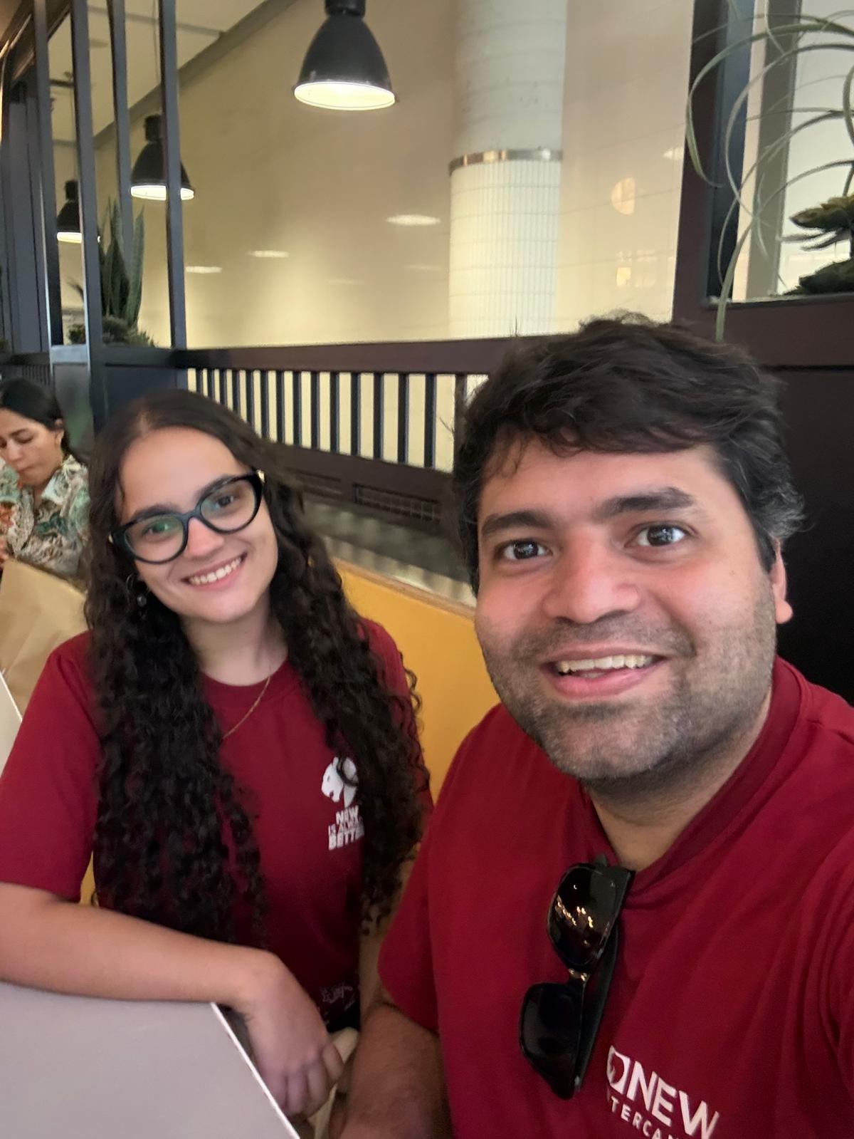 Grupo da NEW Intercambio em viagem